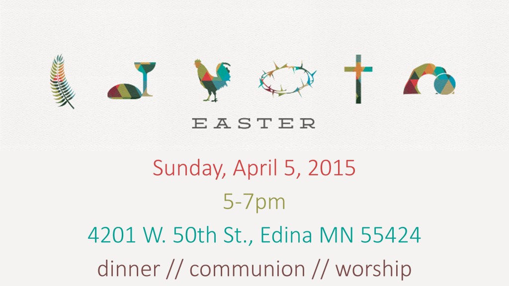 Easter Worship 2015